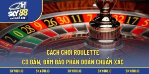 Cách chơi Roulette