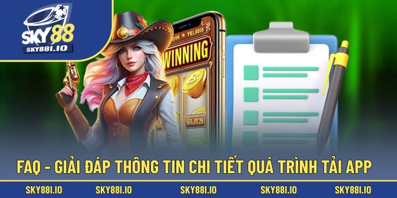 FAQ - Giải đáp thông tin chi tiết quá trình tải app