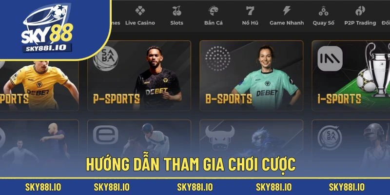 Hướng dẫn tham gia chơi cược