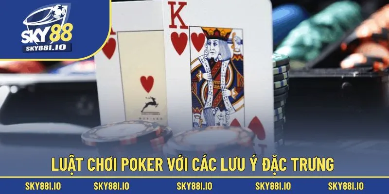 Luật chơi poker với các lưu ý đặc trưng 