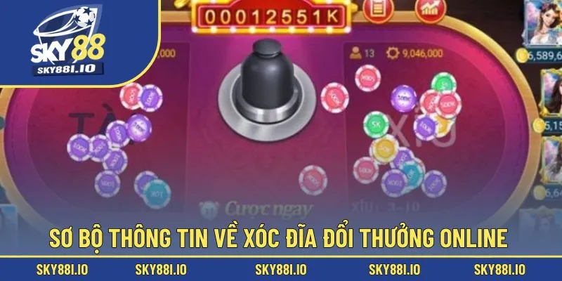 Sơ bộ thông tin về xóc đĩa đổi thưởng online 