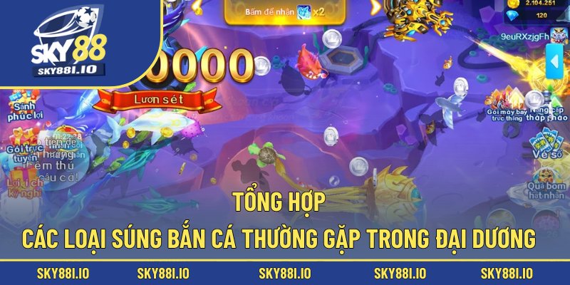 Tổng hợp các loại súng bắn cá thường gặp trong đại dương